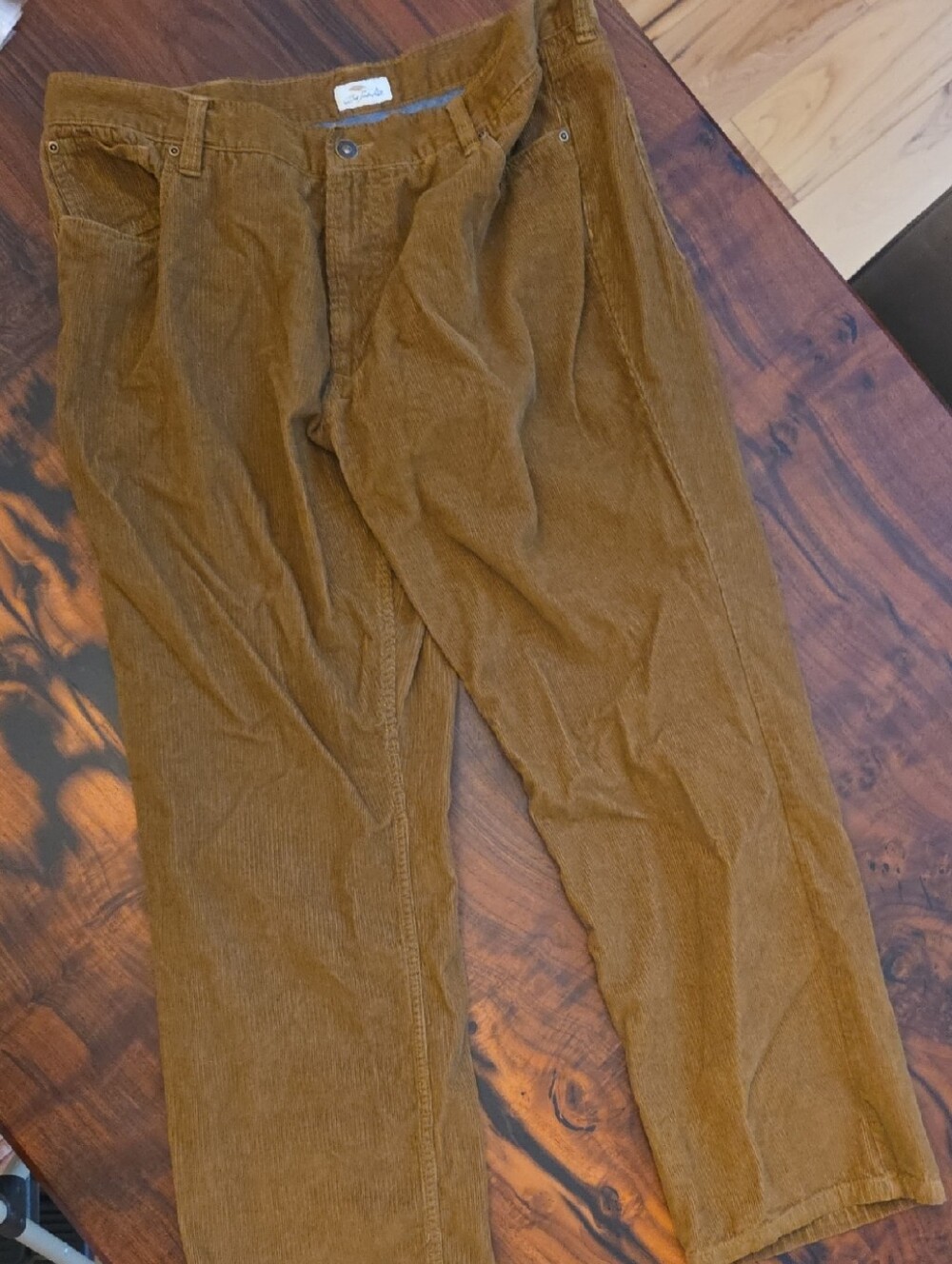 Men's Corduroy Trousers in Camel Brown - Classic Casual Style